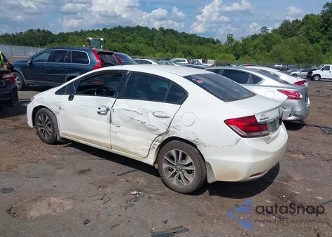 2014 Honda Civic Ex from USA, damaged, VIN 19XFB2F87EE016319